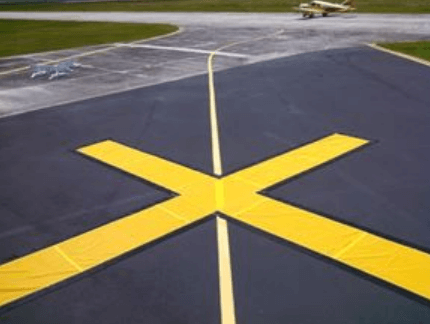 Taxiway Closure Marking Cross